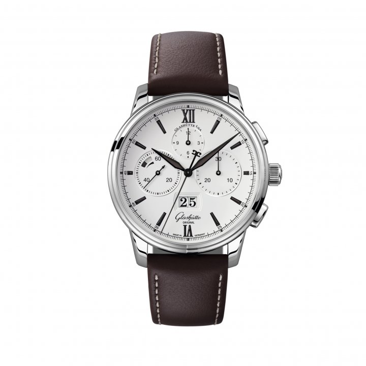 セネタ・クロノグラフ・ パノラマデイト（1）-Glashütte Original（グラスヒュッテ・オリジナル）