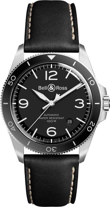 BR V2-9２ブラック スティール（1）-Bell ＆ Ross（ベル ＆ ロス）