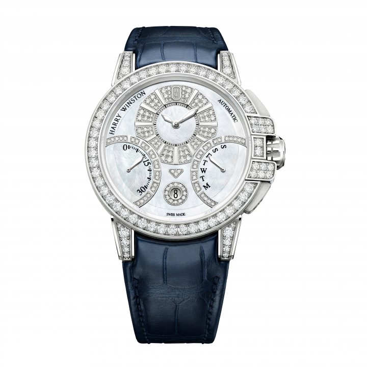 HW オーシャン・バイレトログラード オートマティック 42mm（1）-HARRY WINSTON（ハリー・ウィンストン）